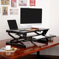 Bureau assis-debout Sit Standing Desk Converter Height Adjustabl