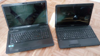 deux laptops Toshiba pour pièces