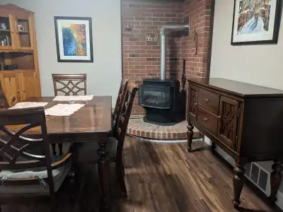 Furnished basement apartment in Cambridge, on a quiet street. Close proximity to the Grand River, an...