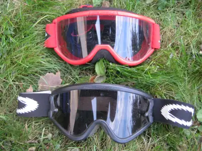 Smith and Oakley goggles, View more