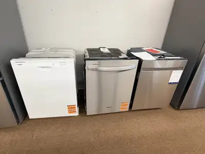 New/Open Box/ Scratch & Dent Dishwashers, View more