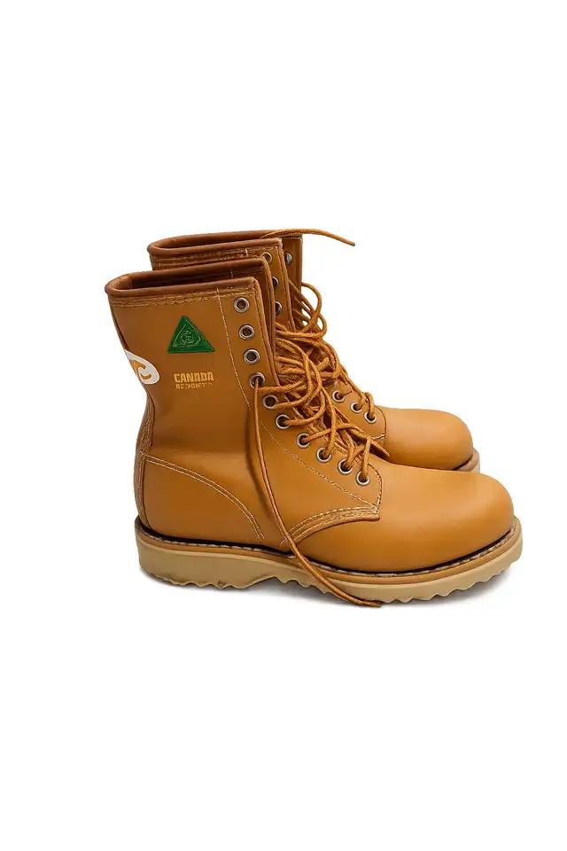 Canada Giant Steel Toe Work Boots (Women’s) All Leather Sz 5D in Men's Shoes in Calgary - Image 2