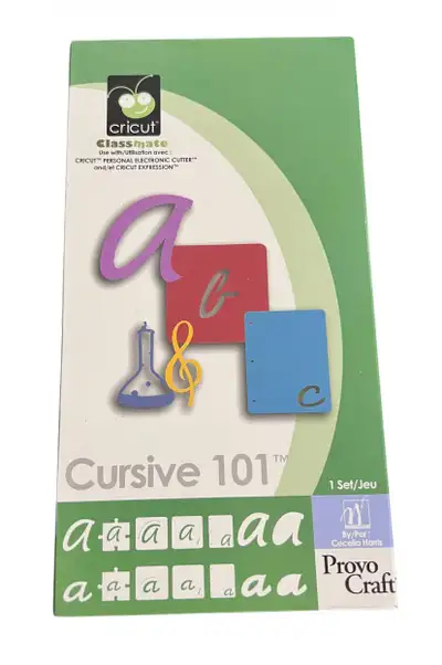 ✍️ Create beautiful cursive lettering, scrapbook titles, cards, labels, school projects, and persona...