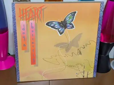 Heart Dog & Butterfly Vintage Vinyl Record 1978, View more