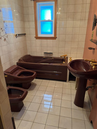 Salle de bain vintage 