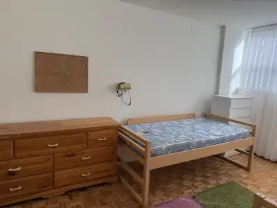 Shared Bedroom for Rent Fully furnished with bed, mattress, storage, and desk 1 bathroom, all utilit...