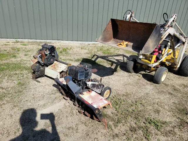 Garden tractor 3 point tillers (tow behind)8hp (sears suburban) in Lawnmowers & Leaf Blowers in Winnipeg - Image 2