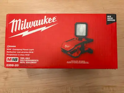 BNIB Milwaukee Clamping Flood Light, View more