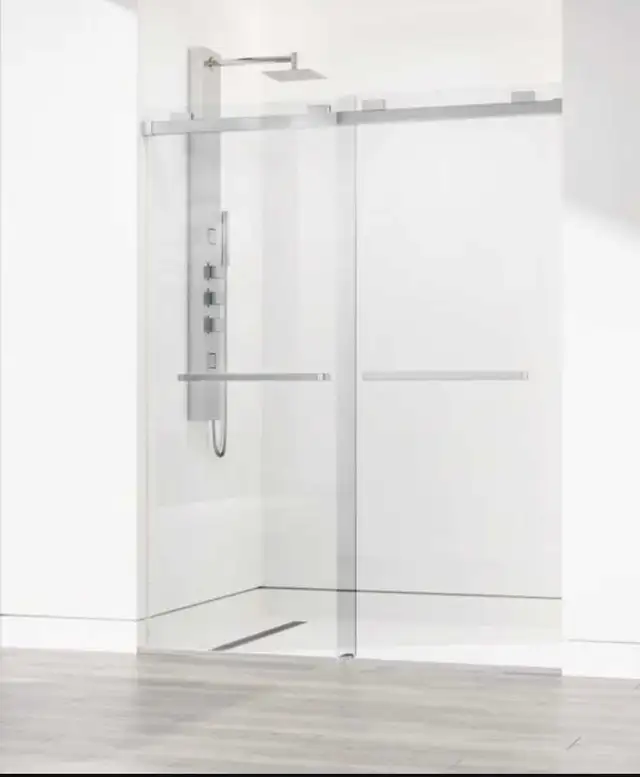 Chrome Shower Door 60"62854394509185121