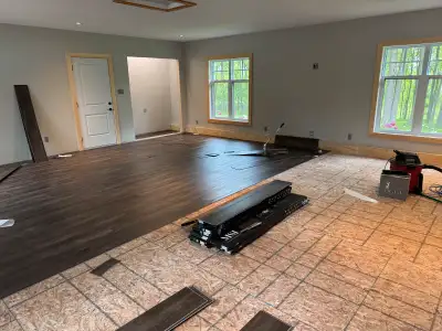 Professional flooring installation and renovation services, including: - Removal of old flooring and...