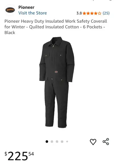 overalls, winter Insulated, brand new, View more