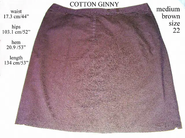 4 Skirts 22 & 24 ( 3X & 4X) Cotton Ginny & Image, $10 ea in Women's - Bottoms in City of Toronto - Image 8