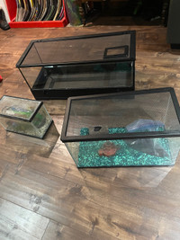 3 Tanks reptile/aquarium 