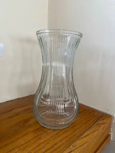vintage Hoosier glass vase , View more