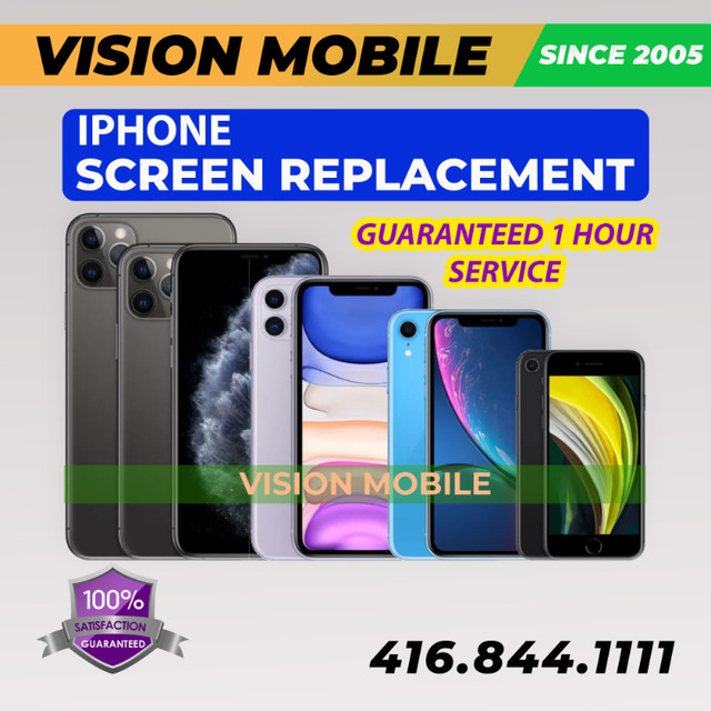 iPhone Screen Repair *** APPLE CERTIFIED TECHNICIAN *** in Cell Phone Services in City of Toronto - Image 3