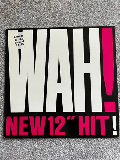 Wah! Vinyl record great condition $10.00