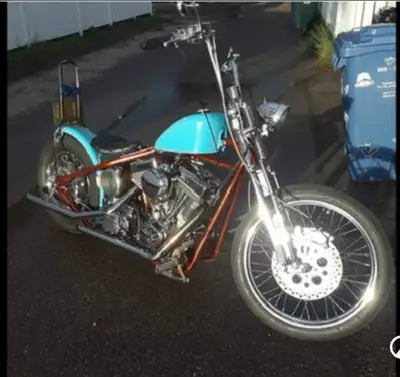 Listing my custom built hard tail with an ultima 113 and ultima 6 speed behind it. This bike is loud...