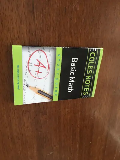 Basic Math , coles notes , View more