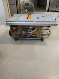 Rigid table saw and wet tile saw