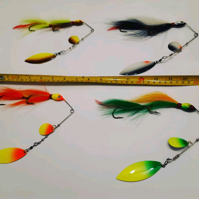 Muskie walleye and pike spinner baits in Fishing, Camping & Outdoors in Norfolk County - Image 4