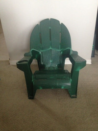 Kids/Infant Size Plastic Muskoka Chair