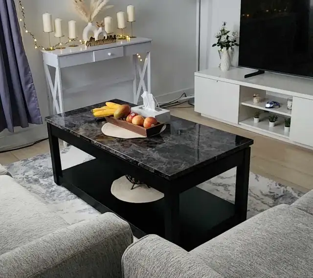 Coffee table, Marble table, Sliding table, side table in Coffee Tables in Mississauga / Peel Region - Image 3