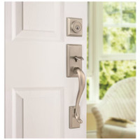 Weiser deadbolt and door handle matching set