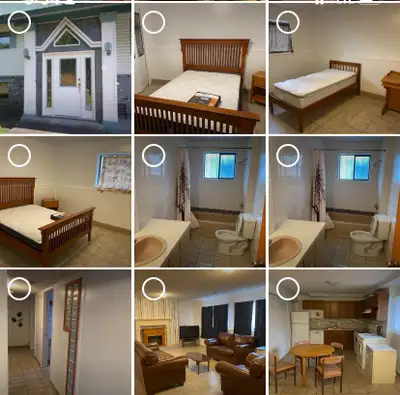 A very beautiful semi basement lots of light fully furnished suitable for a young gainfully employed...