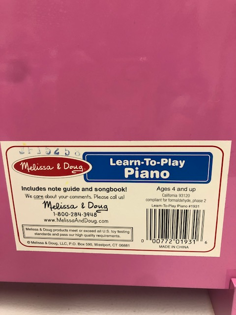 Melissa and Doug Piano in Pianos & Keyboards in City of Toronto - Image 4