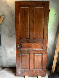 Solid wood doors