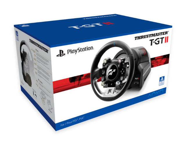 Thrustmaster T-Gt II Racing Wheel for PS4/ PS5/ PC - NEW in PC Games in Abbotsford