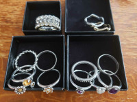 Stackable Ring Sets- Costume Jewellery