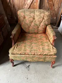 Antique chair refinished