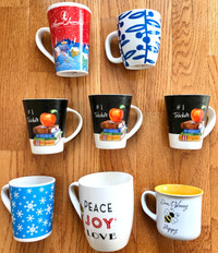 $2 EACH! *WINTER* MUGS! BRAND NEW NEVER USED! 8 TO CHOOSE FROM