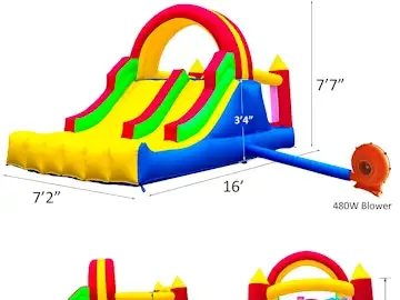 Bouncy House  & Waterslide Daily Rental Starting @ 50$ in Toys & Games in Ottawa - Image 9