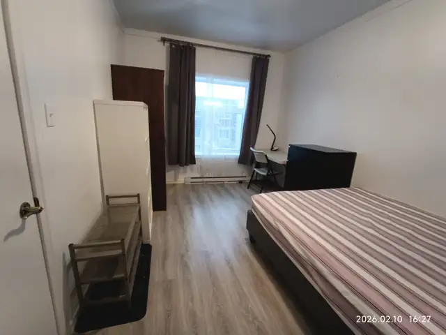 Big room, One min to metro Monk, All included, For female only.