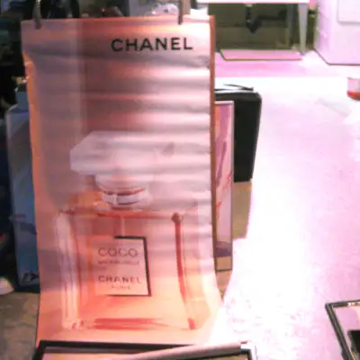 VINTAGE  COCO  MADEMOISELLE  CHANEL PARIS-- STORE BANNER, View more