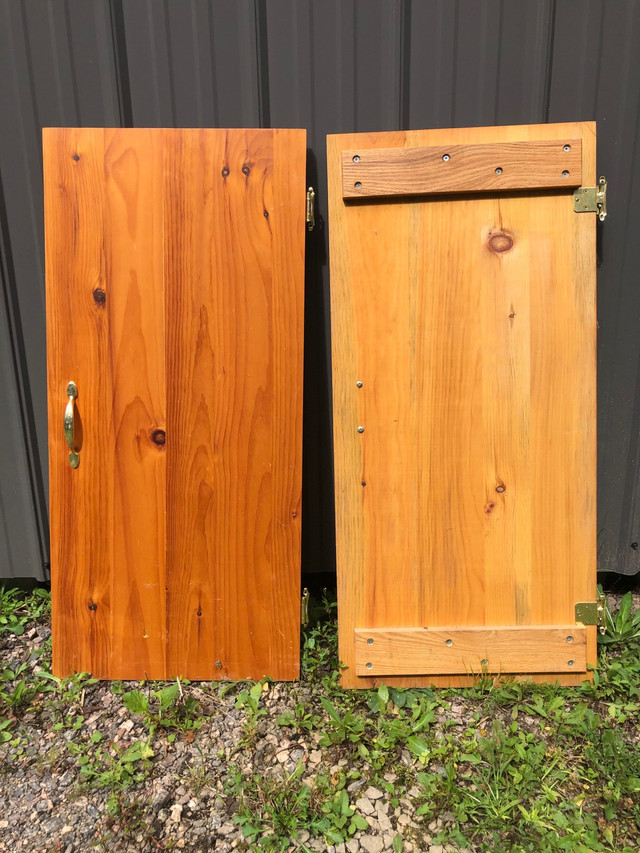 Pine cupboard doors | Cabinets & Countertops | North Bay | Kijiji