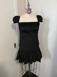 Ladies super cute stunning black dress, brand new without tags