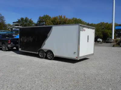 For Sale: 2012 Neo Aluminum Race Trailer 25 V-Nose Available at Seven Winds Marina, Port Franks, Ont...