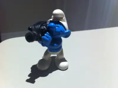 Smurfs - Vintage Video Camera Smurf, View more