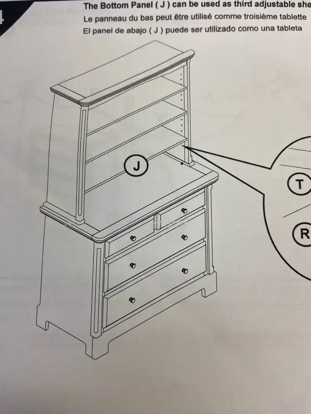 Shermag 3 in 1 crib/ dresser and bookshelf in Bookcases & Shelving Units in Oakville / Halton Region - Image 11