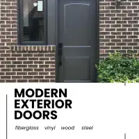 Modern Exterior Doors for Your Home!  Up to 40% OFF