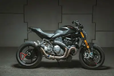 2020 Ducati Monster · Driven 15,000 kilometers For Sale: 2020 Ducati Monster 1200S - Black on Black...