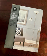 Brand New ***Hometrends*** Floor Lamp with Reading Light