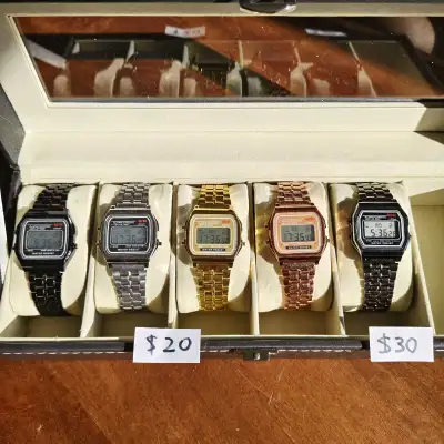 Classic Metal Digital Watch Collection for sale, View more