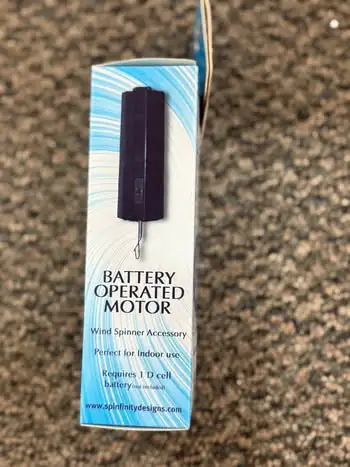 Battery operated motor Windspinner accessory NEW unopened box, View more