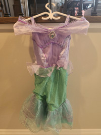 Disney Store Little Mermaid Costume Dress (Size 7/8)