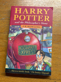 Harry Potter and the Philosopher’s Stone paperback 