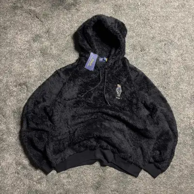 Ralph Lauren Polo Bear Pile Fleece Hoodie, View more